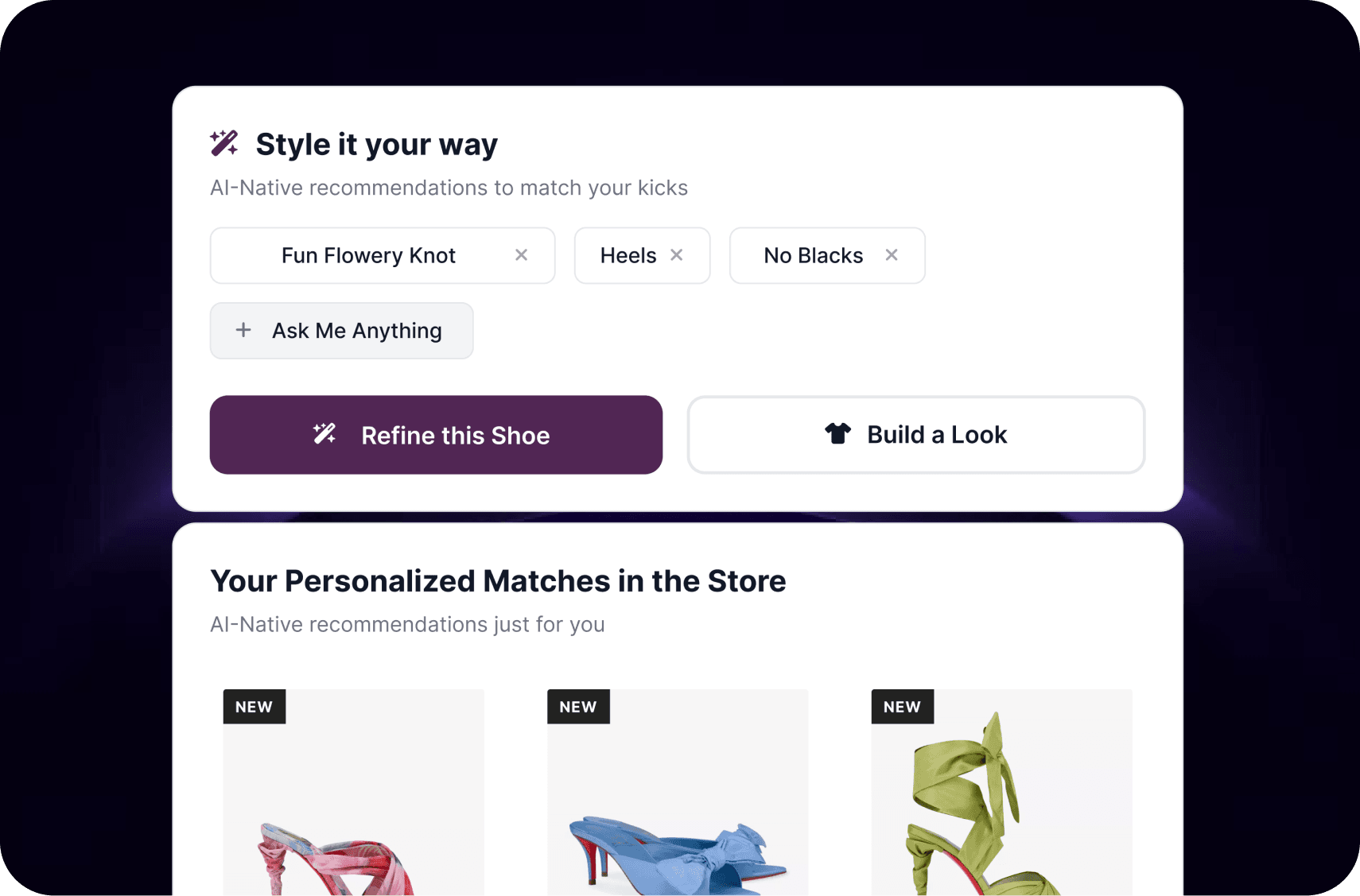 Consumer Engagement AI (Style AI / Nutritionist AI / Health AI)
