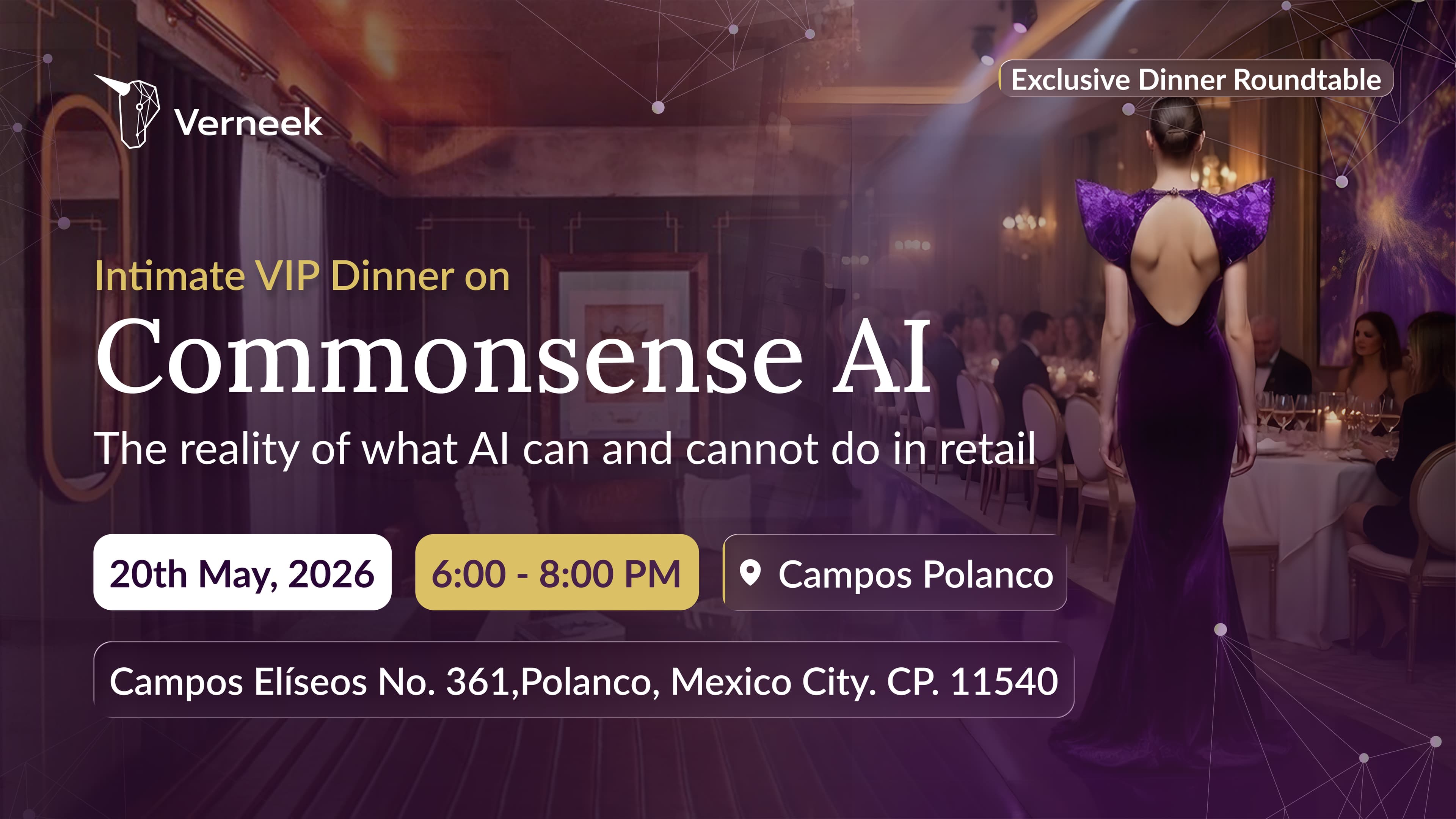 Exclusive Dinner Roundtable on Commonsense AI